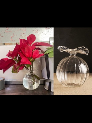 Γυάλινο βάζο Zara Home σαν καινούργιο, σετ 5 τεμαχίων