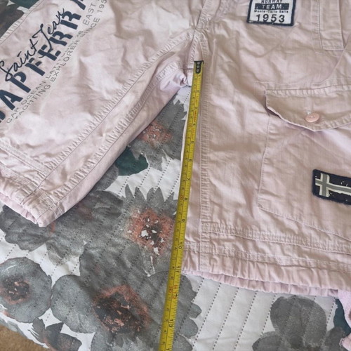 Geographical Norway Monte Carlo cargo shorts, men's size M, pink cotton