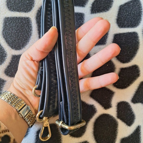 Black bag strap like new with adjustable length