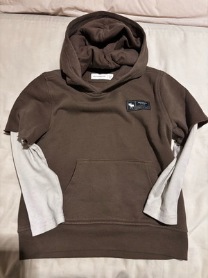 Abercrombie & Fitch sweatshirt 5-6 years like new, beige and brown