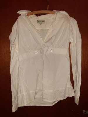 Shirt-blouse used, size XL, white