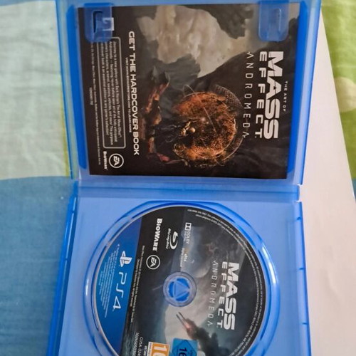 Mass Effect Andromeda PS4 game unused, no damage