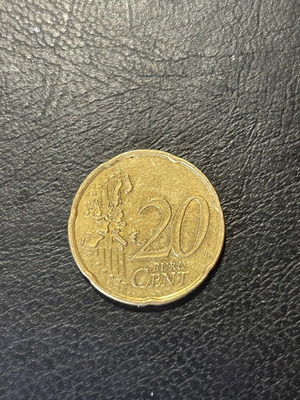 Euro coins used in good condition, 1999