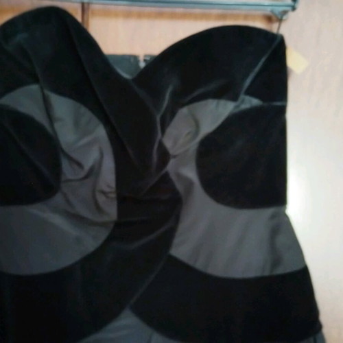 Vintage evening dress Mara Martini used, black, size L