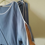 Viscose set in blue, like new