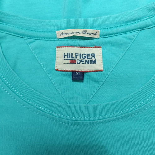 Tommy Hilfiger Denim Vintage T-Shirt size M mint turquoise like new