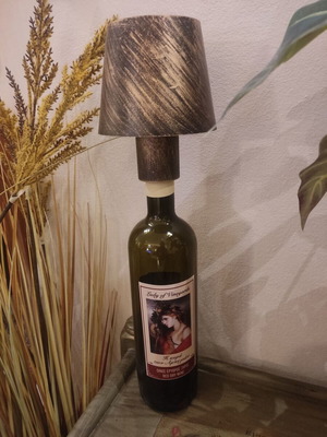 Lamp shade new antique gold color with usb and touch for bottle