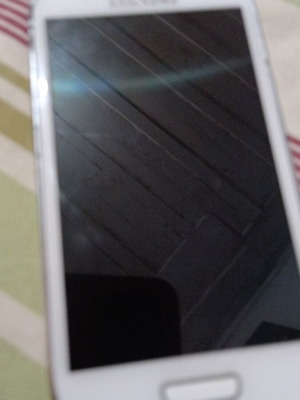 Samsung phone used, white, Android system