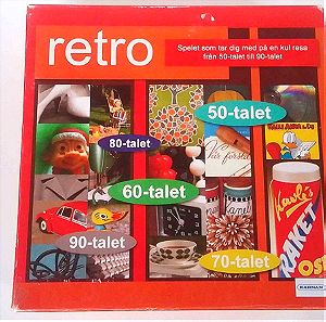 ΕΠΙΤΡΑΠΕΖΙΟ ΠΑΙΧΝΙΔΙ Sweden Retro Board Game Swedish Journey 50's To 90's