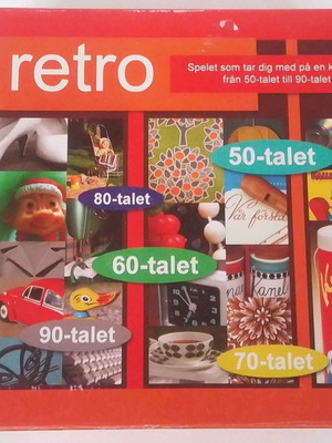 Sweden Retro Board Game Swedish Journey 50's To 90's used