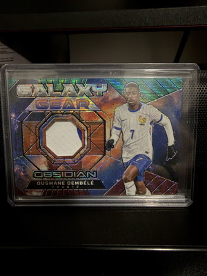 Panini Obsidian Ousmane Dembélé Galaxy Gear patch card like new