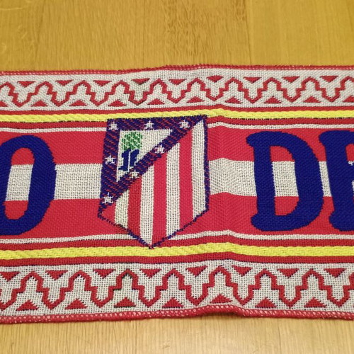 Atletico Madrid scarf 90s new, official product