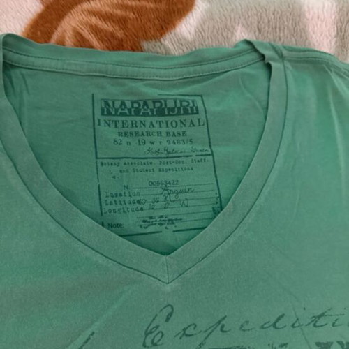 Napapijri shirt new, size M, green