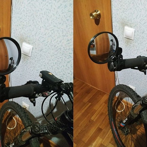 Bicycle rearview mirror new, 360-degree rotation