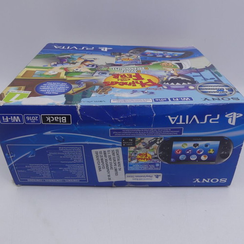 Sony PS Vita Wi-Fi Slim Phineas & Ferb празна кутия употребявана