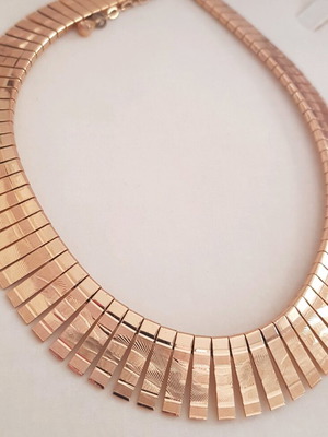 Cleopatra style necklace vintage used, length 43 cm