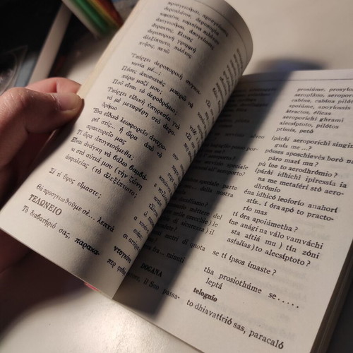 Italian Method Without Teacher With Dialogues used language learning book