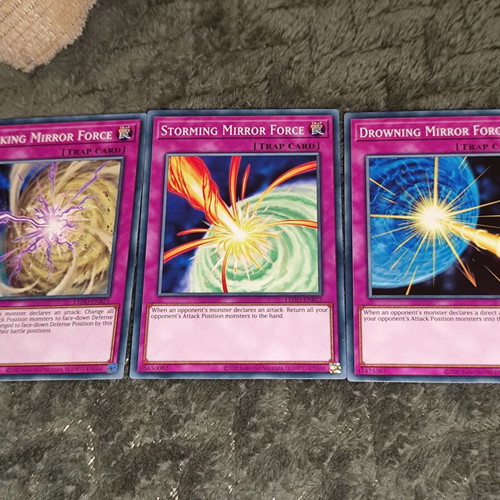 Mirror Force Set Yu Gi Oh new