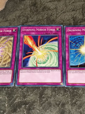 Mirror Force Set Yu Gi Oh new