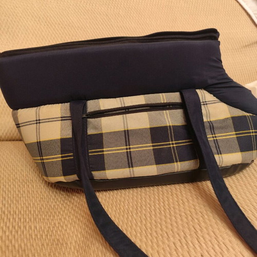 Dog carrier bag used for small dog body