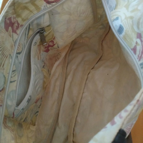 Women's beach bag like new with zipper