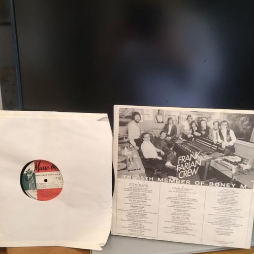 BoneyM vinyl records like new, 2 pieces