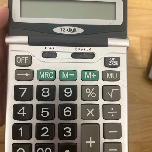 Aurora calculator used like new, needs battery