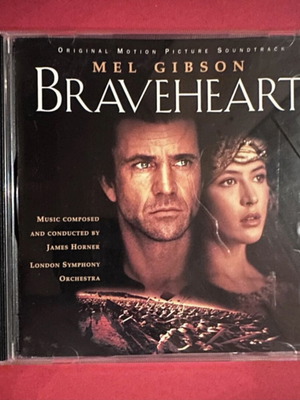 Braveheart Original Motion Picture Soundtrack CD like new by James Horner