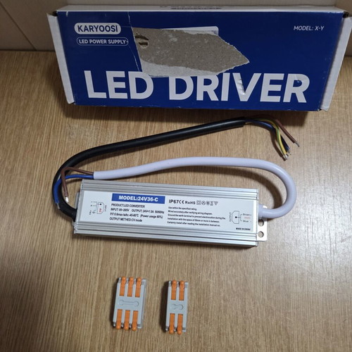 KARYOOSI LED driver 24V36-C new, 24V 36W waterproof