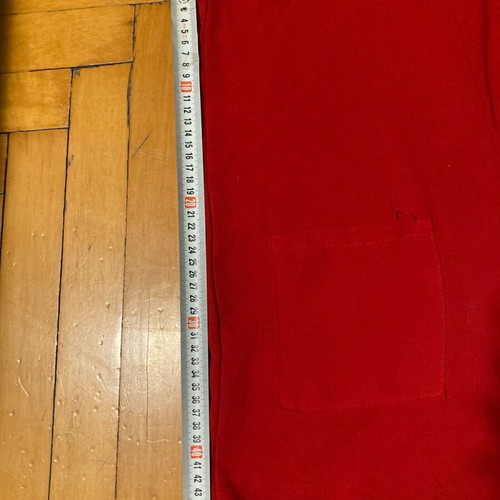 Jumpsuit shorts used, red, size S