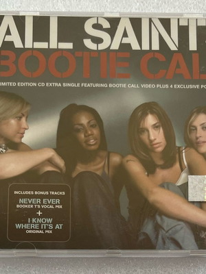 All Saints Bootie Call 5-trk limited edition CD single употребяван
