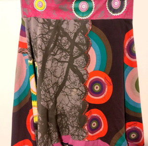 Desigual βαμβακερή φουστα