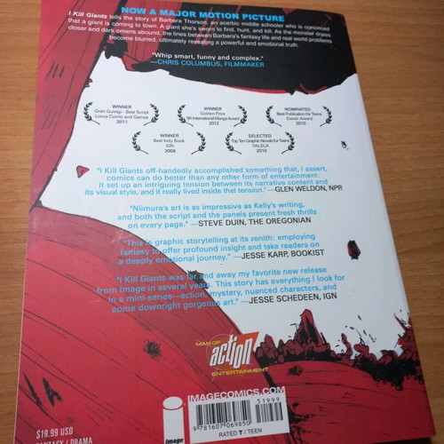 I Kill Giants comic like new