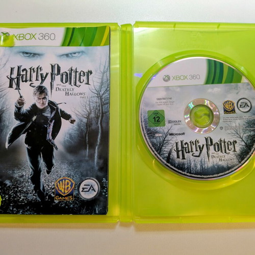 Harry Potter and the Deathly Hallows Part 1 Xbox 360 game like new, CIB