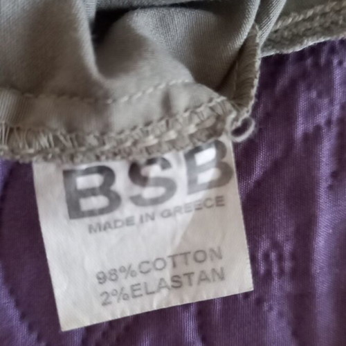 BSB strapless romper shorts, size L, green