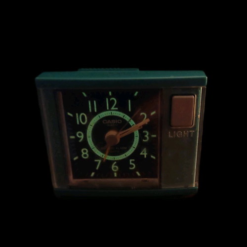 Casio TQ-171D-4S table alarm clock with backlight and snooze