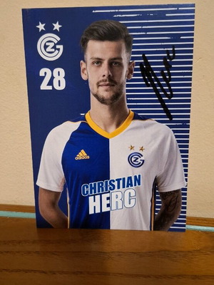 Χειρόγραφο αυτόγραφο Christian Herc