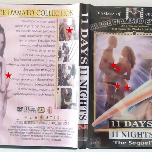 Eleven Days, Eleven Nights 2 DVD like new, erotic drama with subtitles