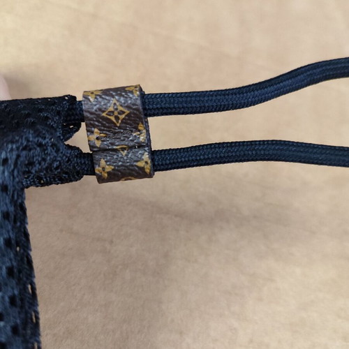 Louis Vuitton Black Mesh Dustbag Sneakerina Shoe Bag like new