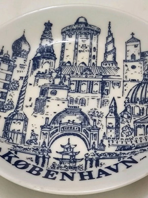 Vintage Tivoli Gardens Copenhagen souvenir like new