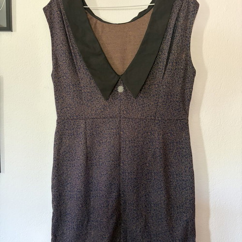 Attrattivo mini dress size 44 like new, black and purple