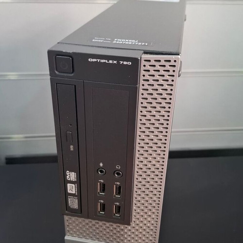Dell OptiPlex 790 SFF desktop i3 used with SSD and Windows 10