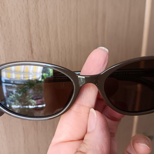 Meller sunglasses like new, brown frame