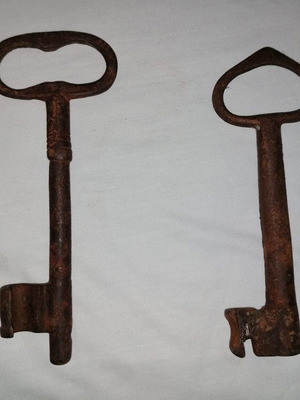 Two Antique Keys (1950s)