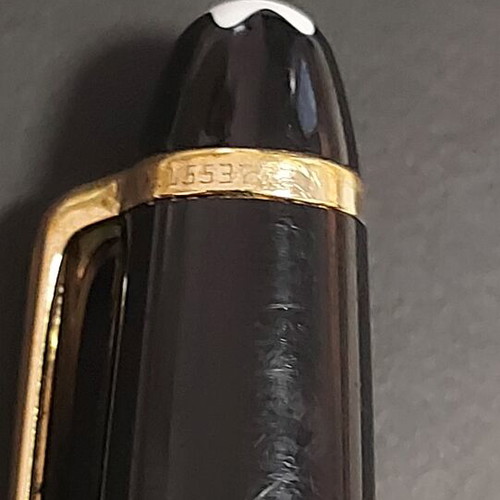 Mont Blanc Meisterstuck Series pen used with box and card