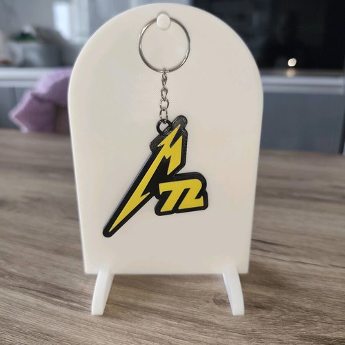 Metallica M72 World Tour keychain new, handmade 3D printed