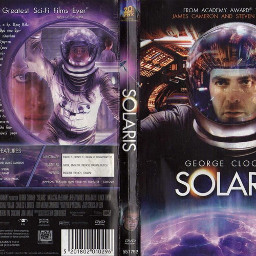 Solaris DVD used, drama sci-fi romance with subtitles