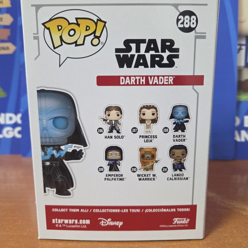 Funko Pop Star Wars #288 Darth Vader Electrocution Exclusive Figure new