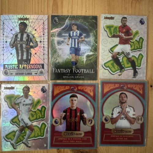 Topps Merlin 2025/2026 insert cards