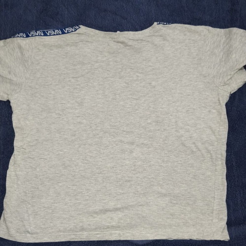 Set of 3 girls' crop T-shirts like new, wide fit, size 164 cm